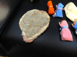 lot 8 baby dolls blanket bk